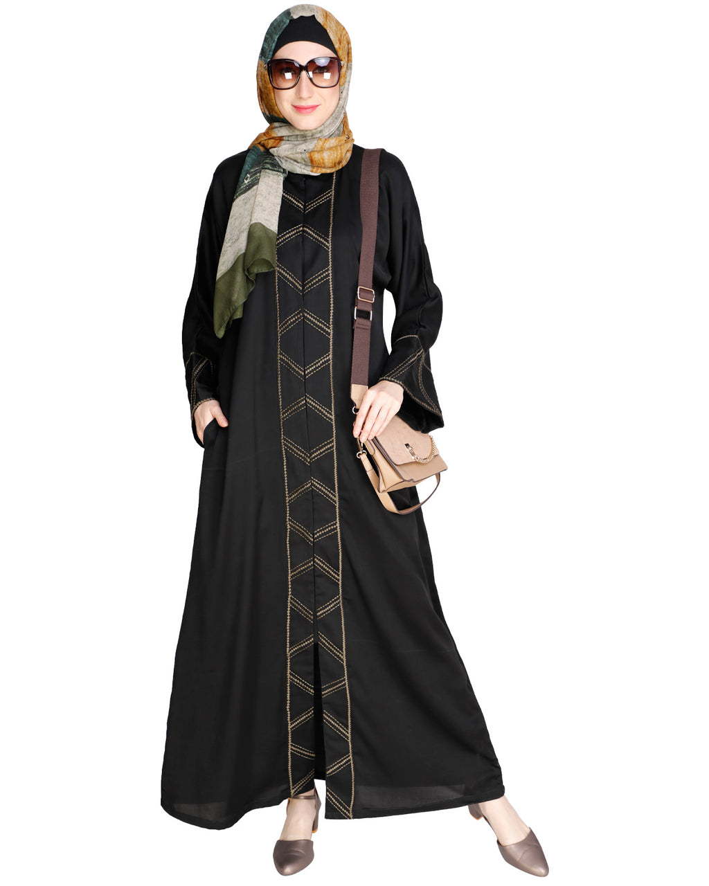 Classic Button Down Abaya