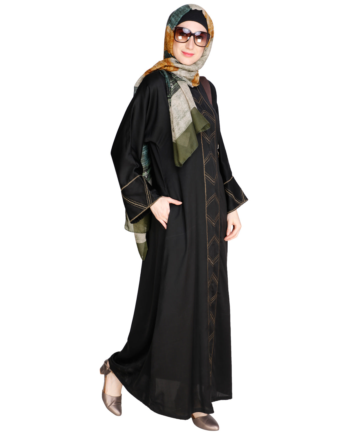 Classic Button Down Abaya