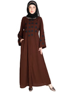 Flowless Abaya