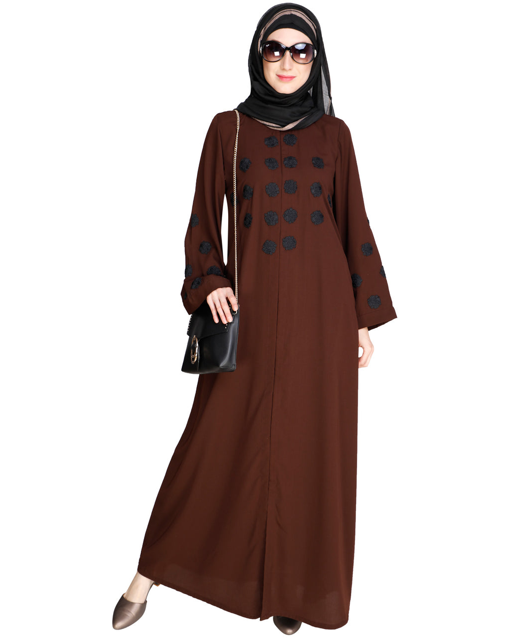Flowless Abaya
