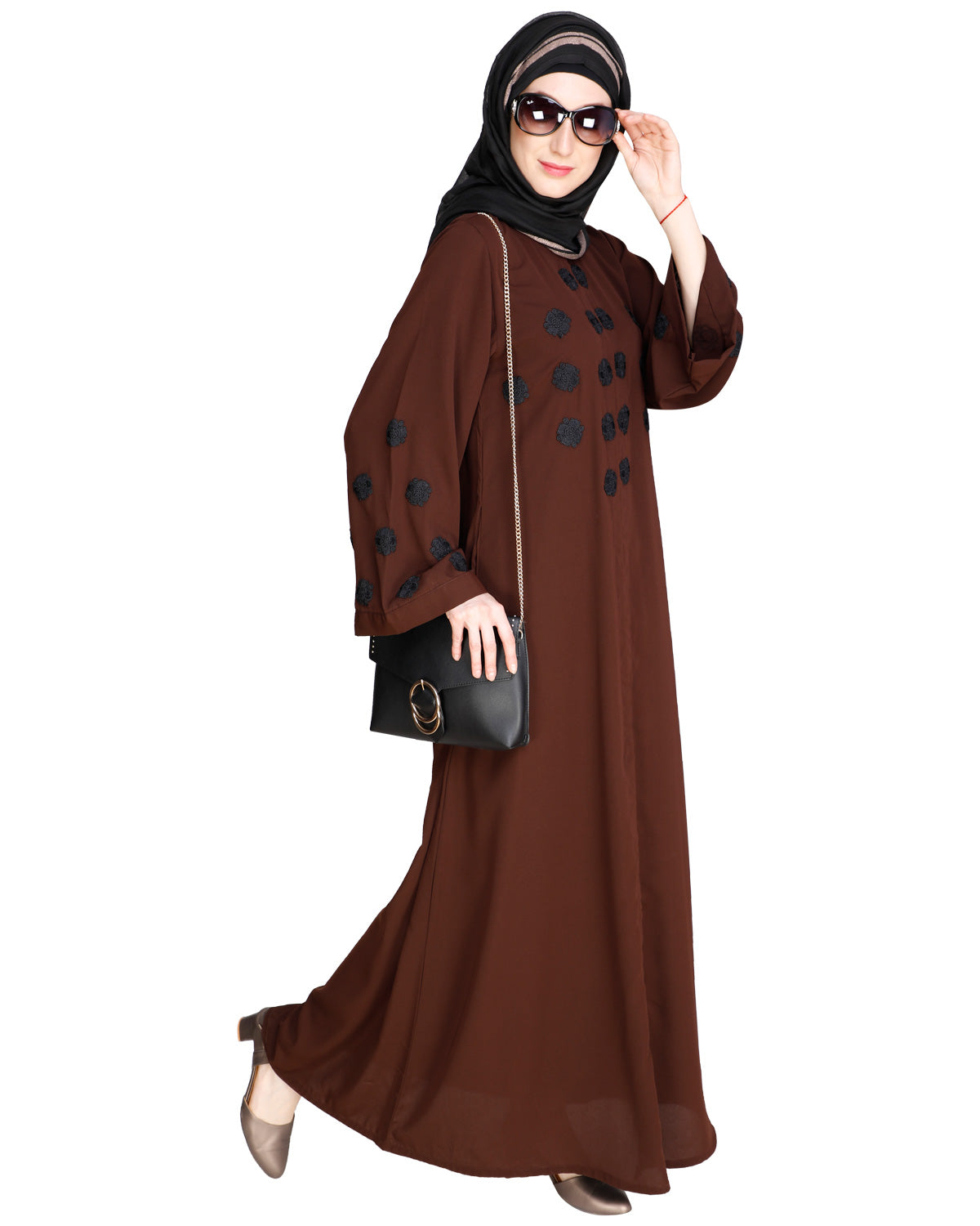 Flowless Abaya
