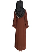 Flowless Abaya