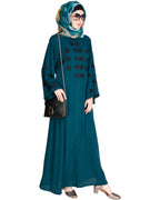 Flowless Abaya