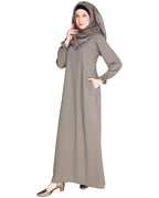 Gathered Sleeves Abaya