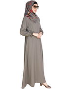 Gathered Sleeves Abaya