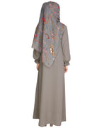 Gathered Sleeves Abaya