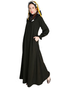 Gathered Sleeves Abaya