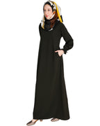 Gathered Sleeves Abaya