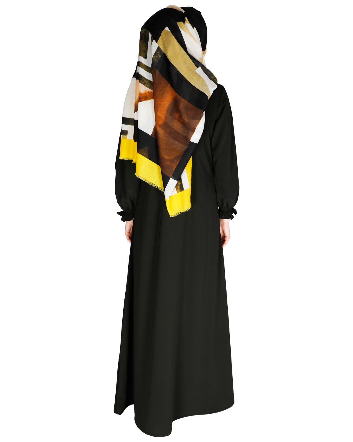 Gathered Sleeves Abaya