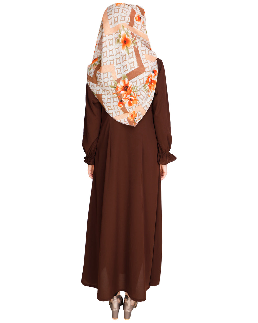 Gathered Sleeves Abaya