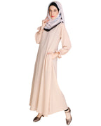 Gathered Sleeves Abaya