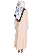 Gathered Sleeves Abaya