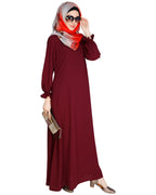 Gathered Sleeves Abaya