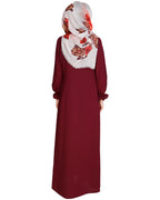 Gathered Sleeves Abaya