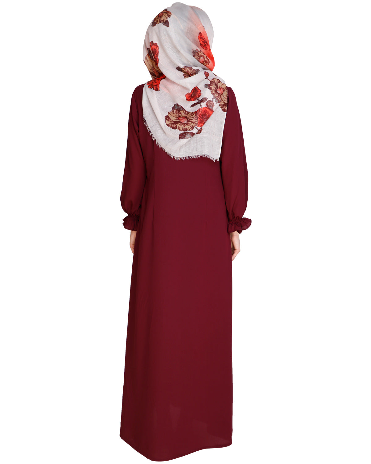 Gathered Sleeves Abaya