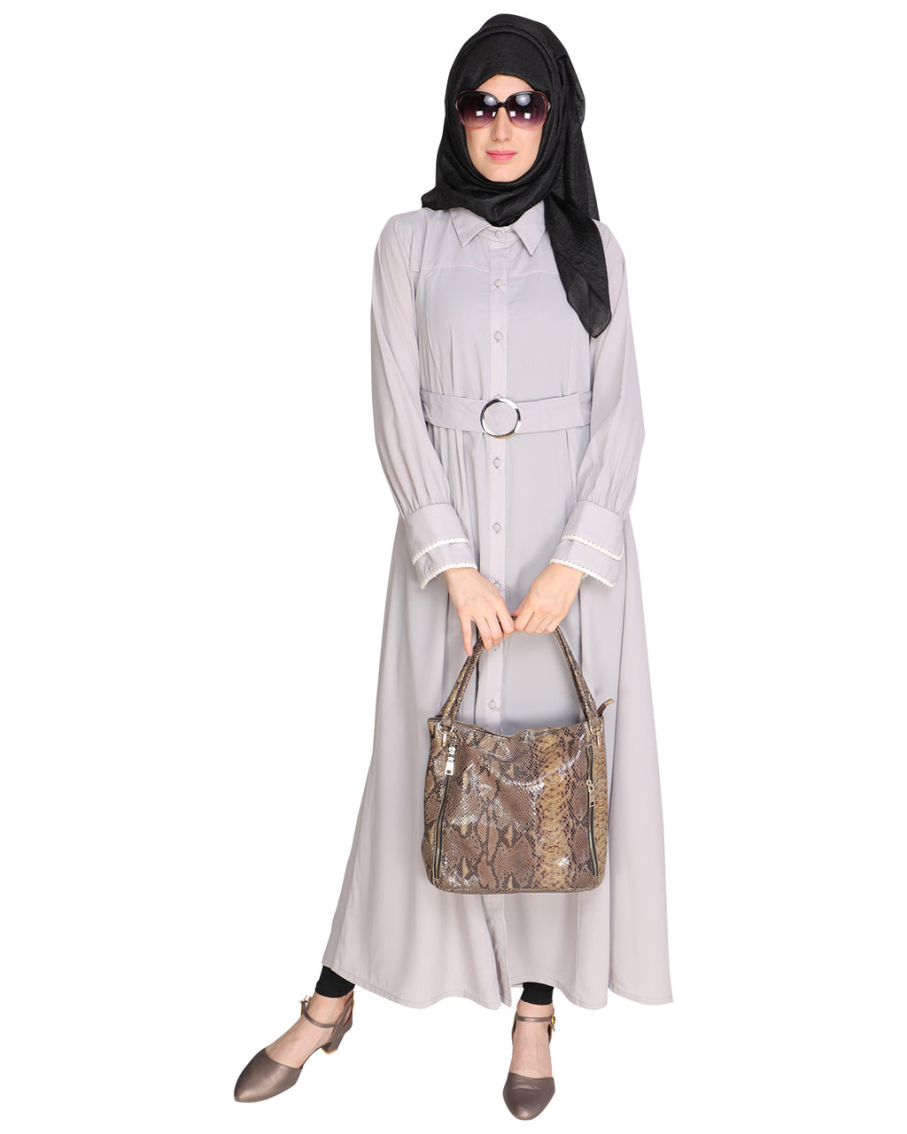 Shirt Style Maxi Dress