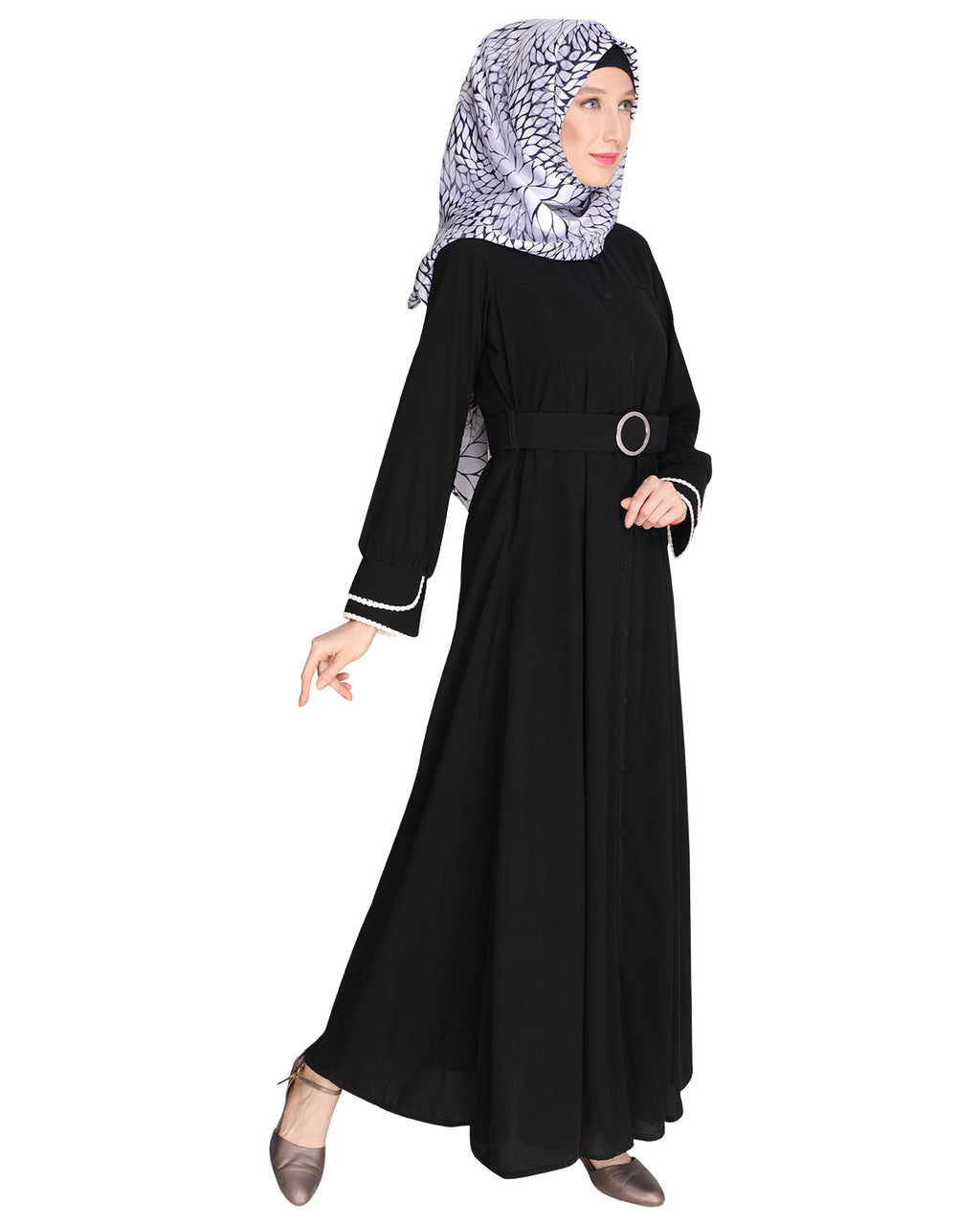 Shirt Style Maxi Dress