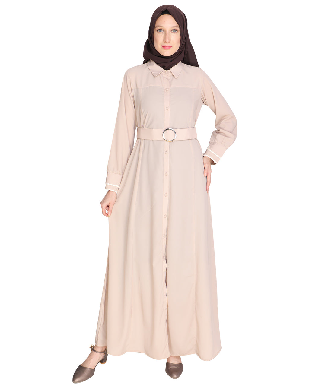 Shirt Style Maxi Dress