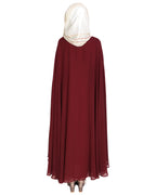 Queen Style Blue Irani Kaftan