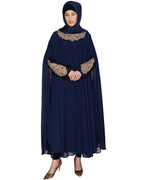 Queen Style Blue Irani Kaftan