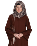 Elegant Embroidered Abaya