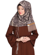 Elegant Embroidered Abaya