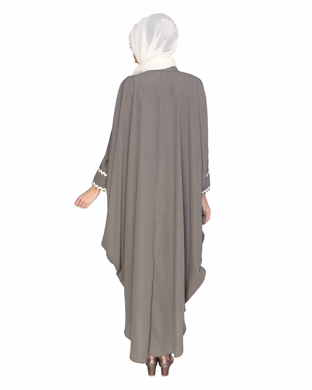 Lace Trim Kaftan