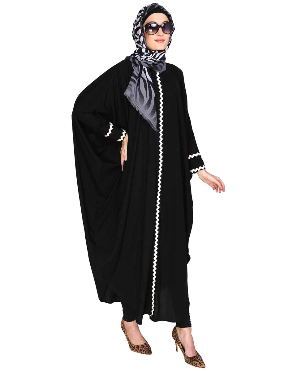 Lace Trim Kaftan