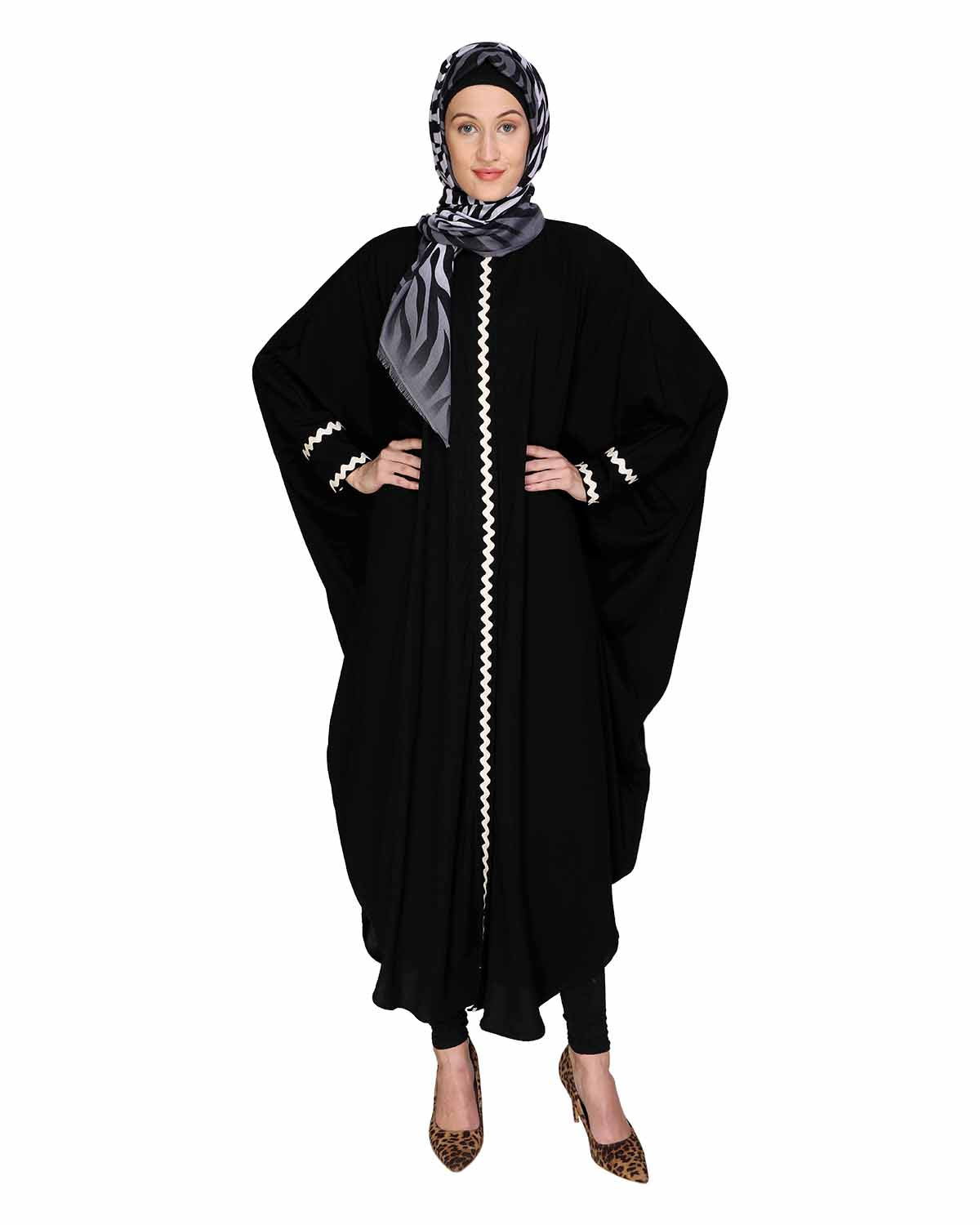Lace Trim Kaftan