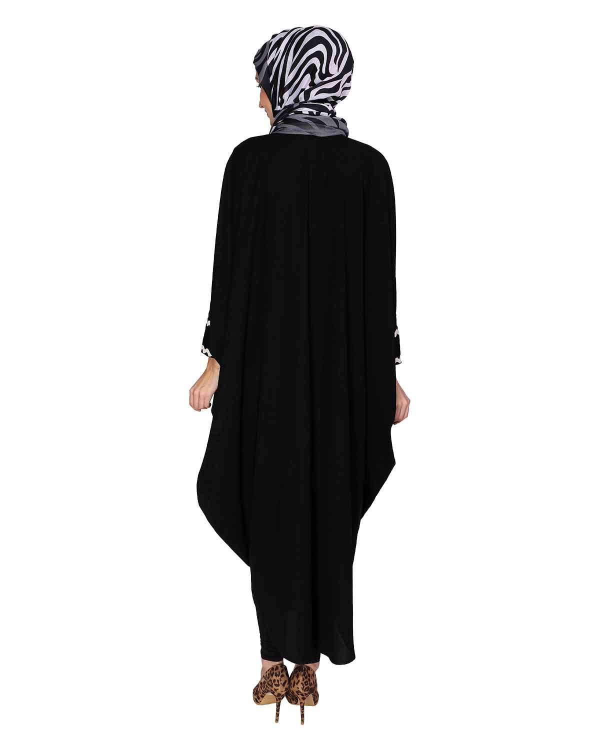 Lace Trim Kaftan
