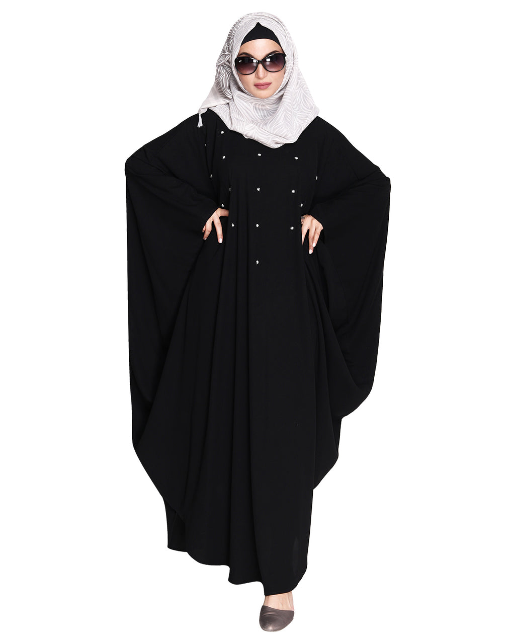 Jazzy Kaftan With Beaded Embroidery