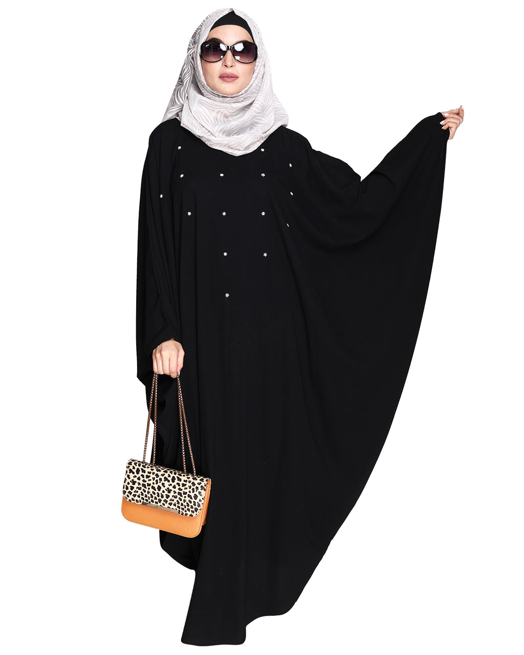 Jazzy Kaftan With Beaded Embroidery