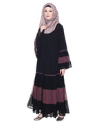 Bell Style Pleated Abaya