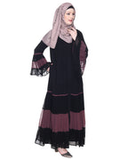 Bell Style Pleated Abaya