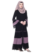 Bell Style Pleated Abaya