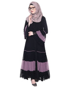Bell Style Pleated Abaya