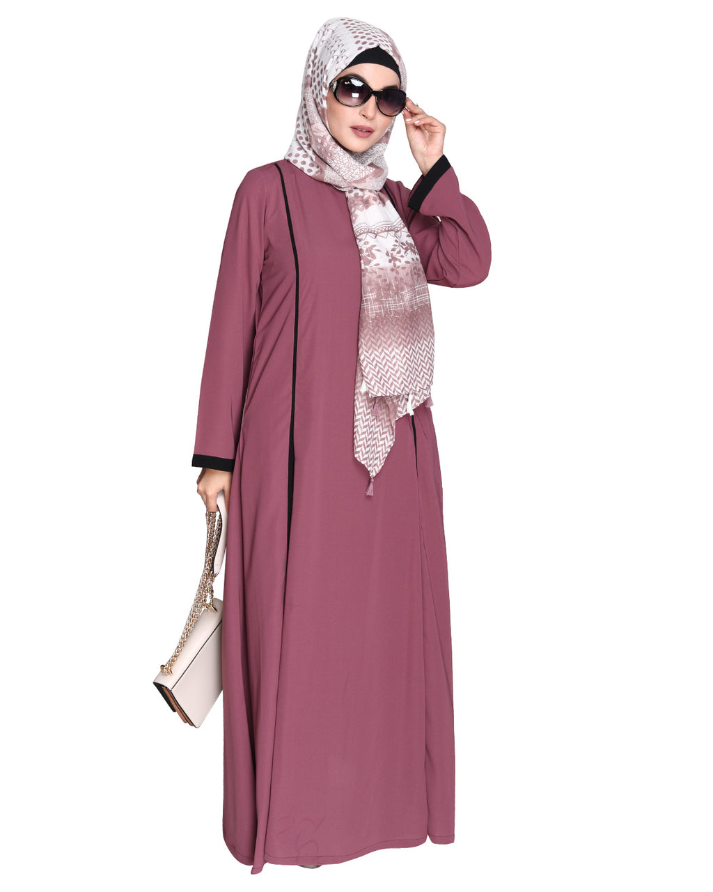 Inverted Pleat Frock Abaya