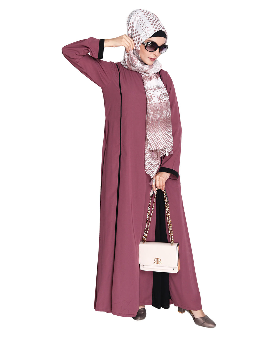 Inverted Pleat Frock Abaya