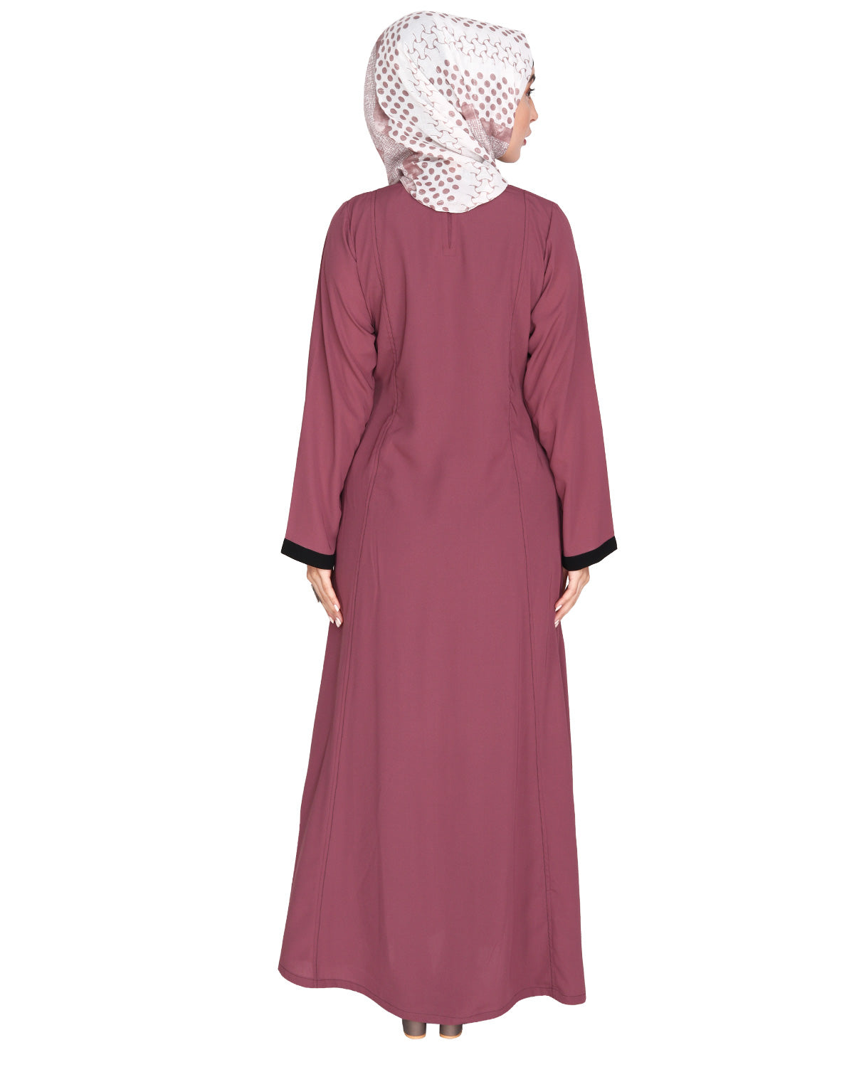 Inverted Pleat Frock Abaya