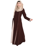 Inverted Pleat Frock Abaya