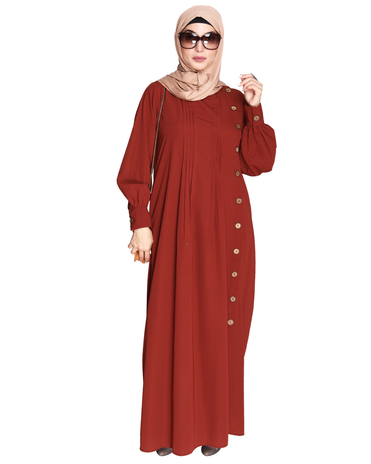 Flowy and Elegant Pintuck Abaya