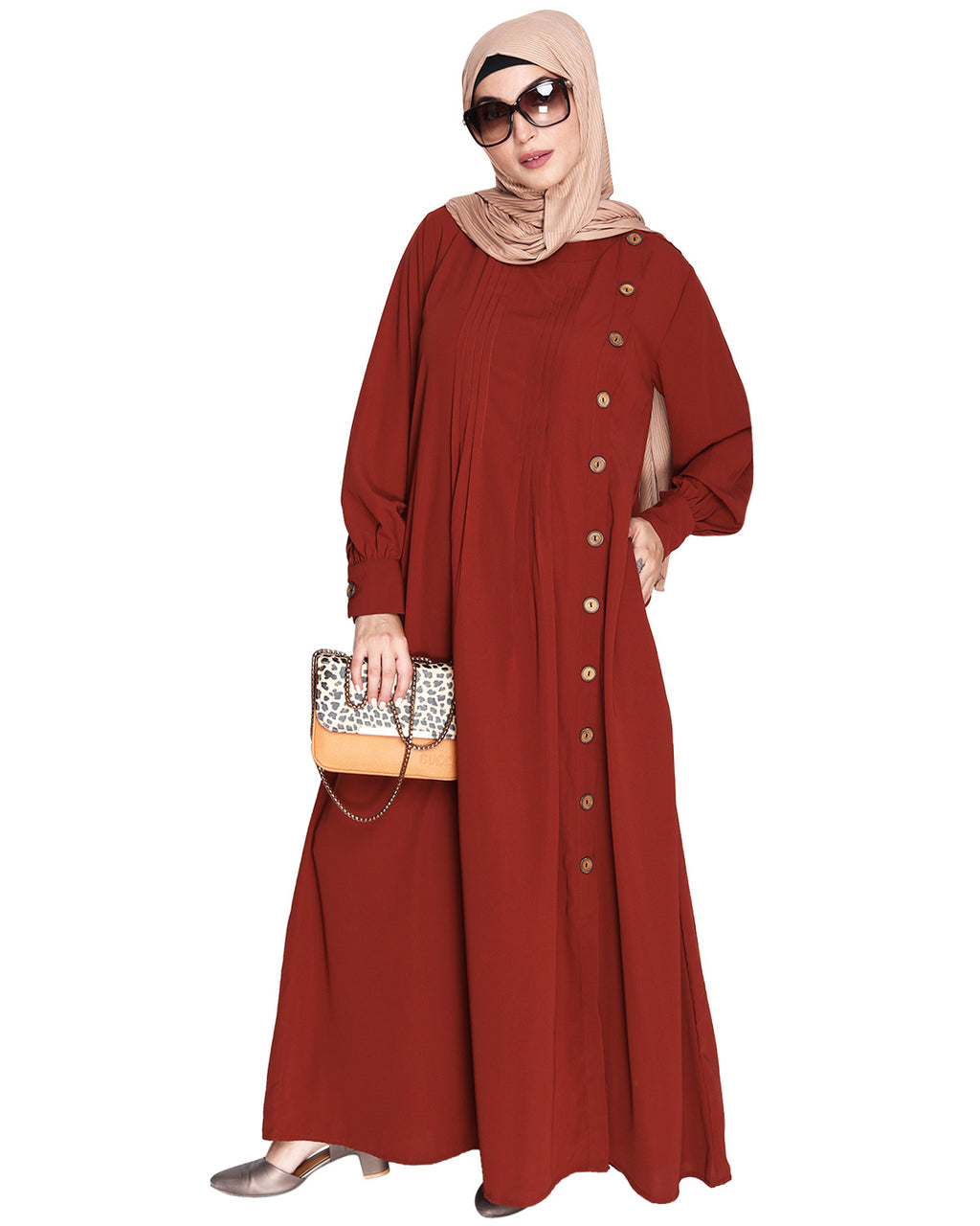 Flowy and Elegant Pintuck Abaya