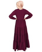 Contemporary Multi Layered Gather Dress