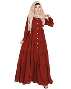 Contemporary Multi Layered Gather Dress