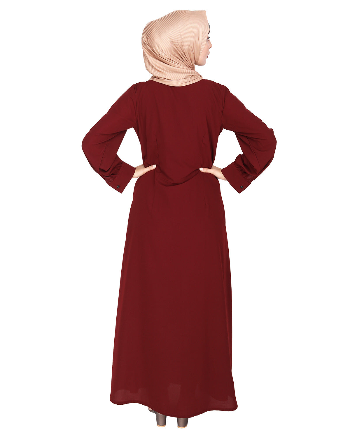 Flowy and Elegant Pintuck Abaya