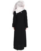 Delightful and Simple Abaya with Designer Sleeves