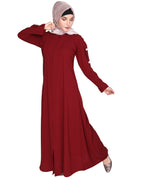 Delightful and Simple Abaya with Designer Sleeves