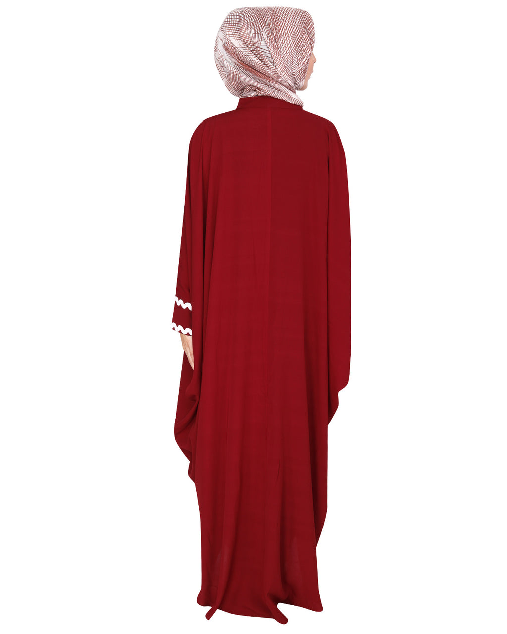 Lace Trim Kaftan