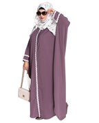 Lace Trim Kaftan