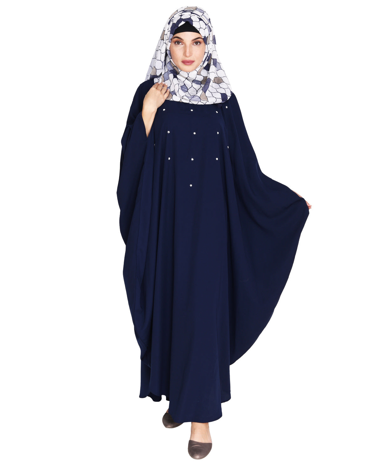 Jazzy Kaftan With Beaded Embroidery